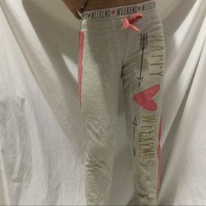 Super fun and cute weekend sweatpants